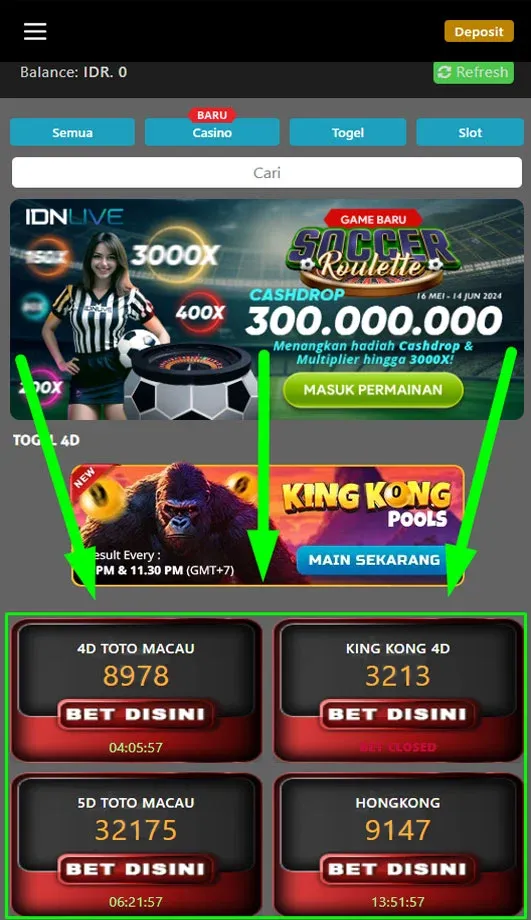 1cara pasang togel 2d tengah