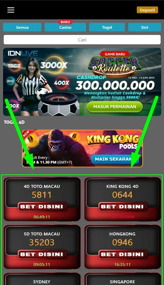 1cara pasang togel dasar