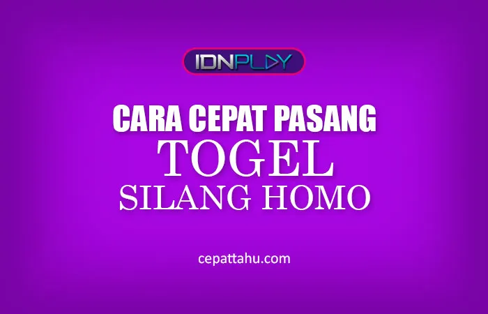 CARA PASANG TOGEL SILANG HOMO