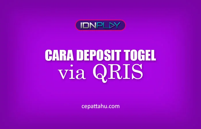 CARA DEPOSIT VIA QRIS