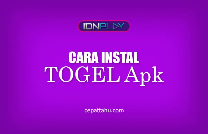 CARA INSTAL APLIKASI