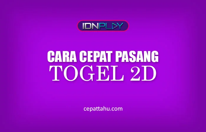 CARA PASANG TOGEL 2D
