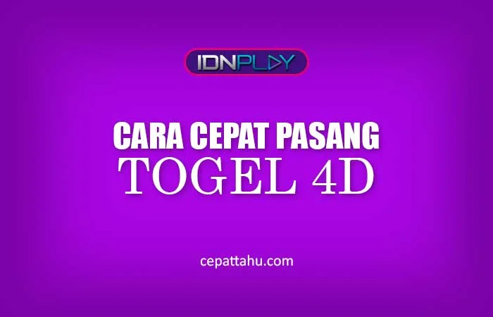 CARA PASANG TOGEL 4D