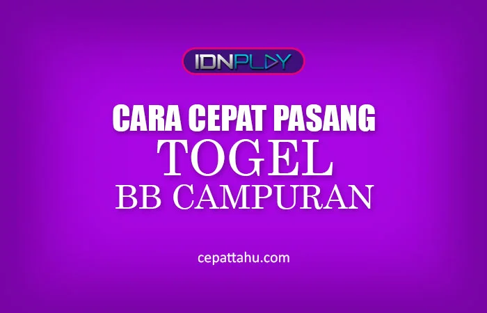 CARA PASANG TOGEL BB CAMPURAN
