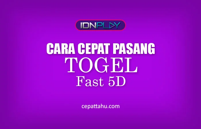CARA PASANG TOGEL FAST 5D