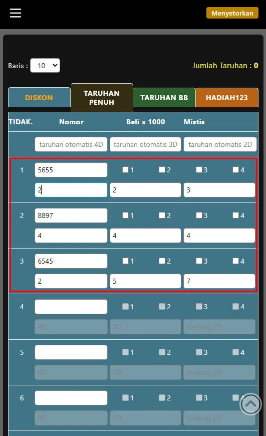 CARA PASANG TOGEL MISTIK