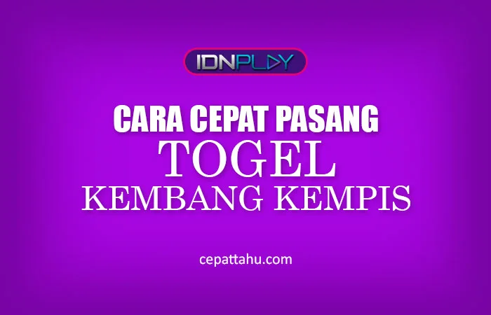 CARA PASANG TOGEL KEMBANG KEMPIS
