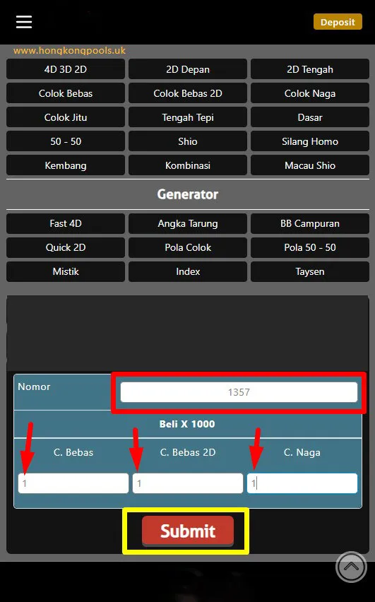 CARA PASANG TOGEL POLA COLOK