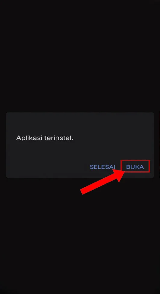 installed aplikasi